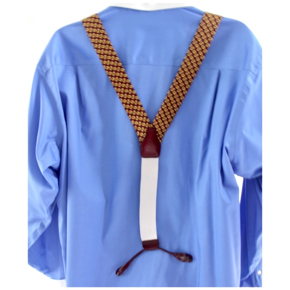 SOLDBrooks Brothers 1818 Silk Suspenders Trafalgar - Picture 4 of 7